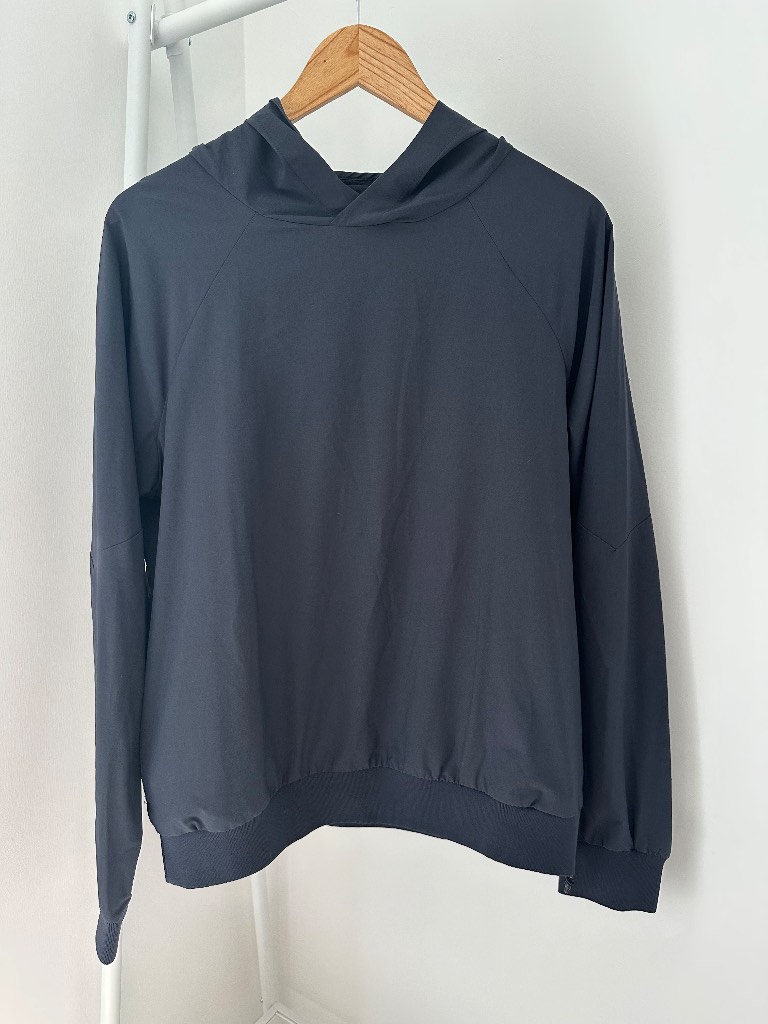 Zara Man Navy Windbreaker Hoodie - Size EUR L