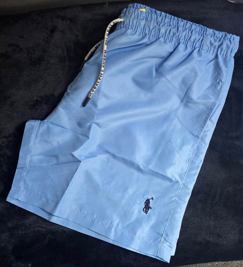 Polo Ralp Lauren Genuine Mens swimshorts light Blue M