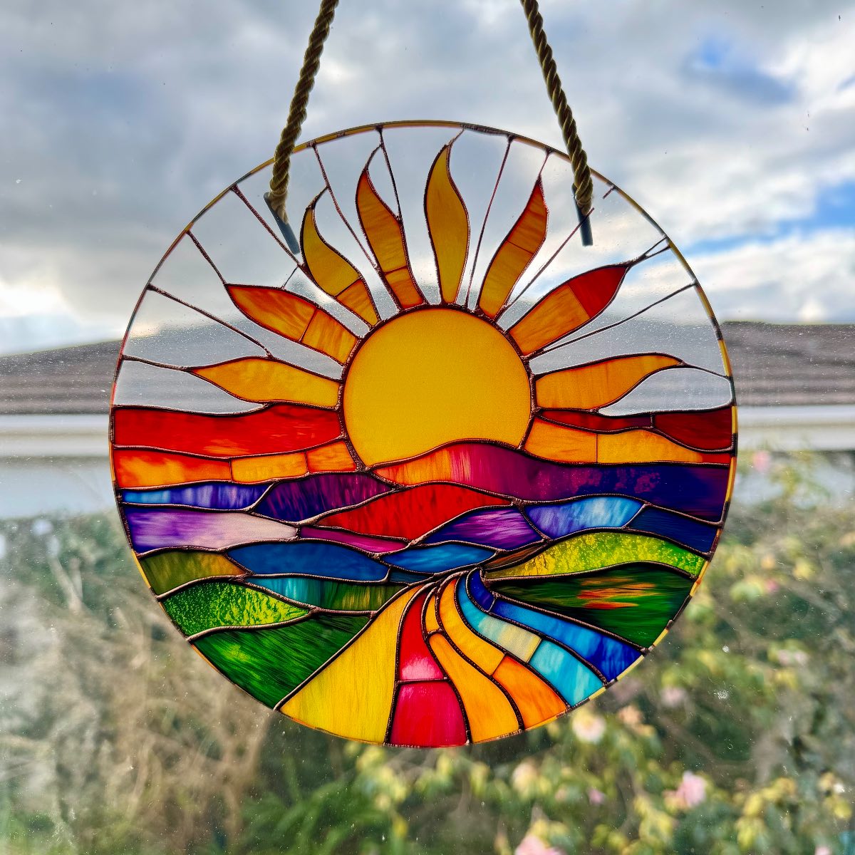 Sunshine Window Hanging Decor Suncatcher 20cm / 8in