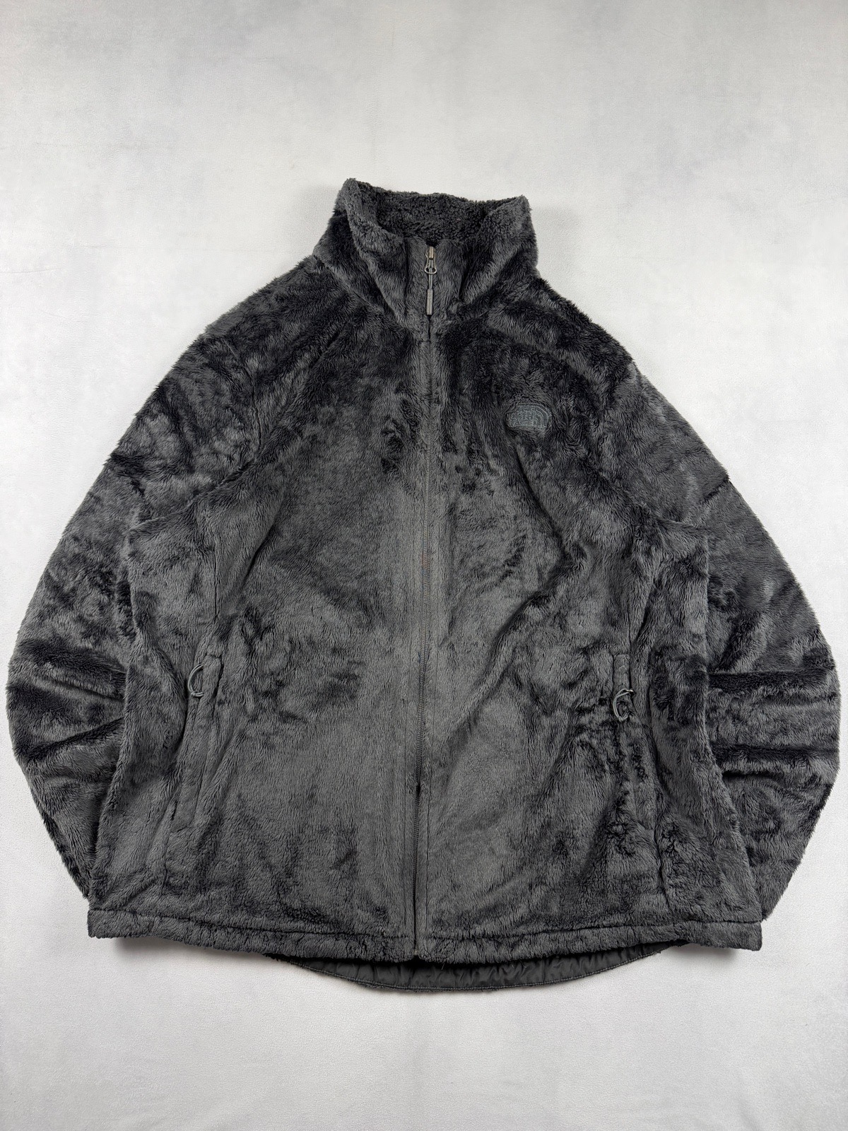 The North Face Faux Fur Osito Fleece Black Women’s XXL UK 20-22 Fluffy Jacket