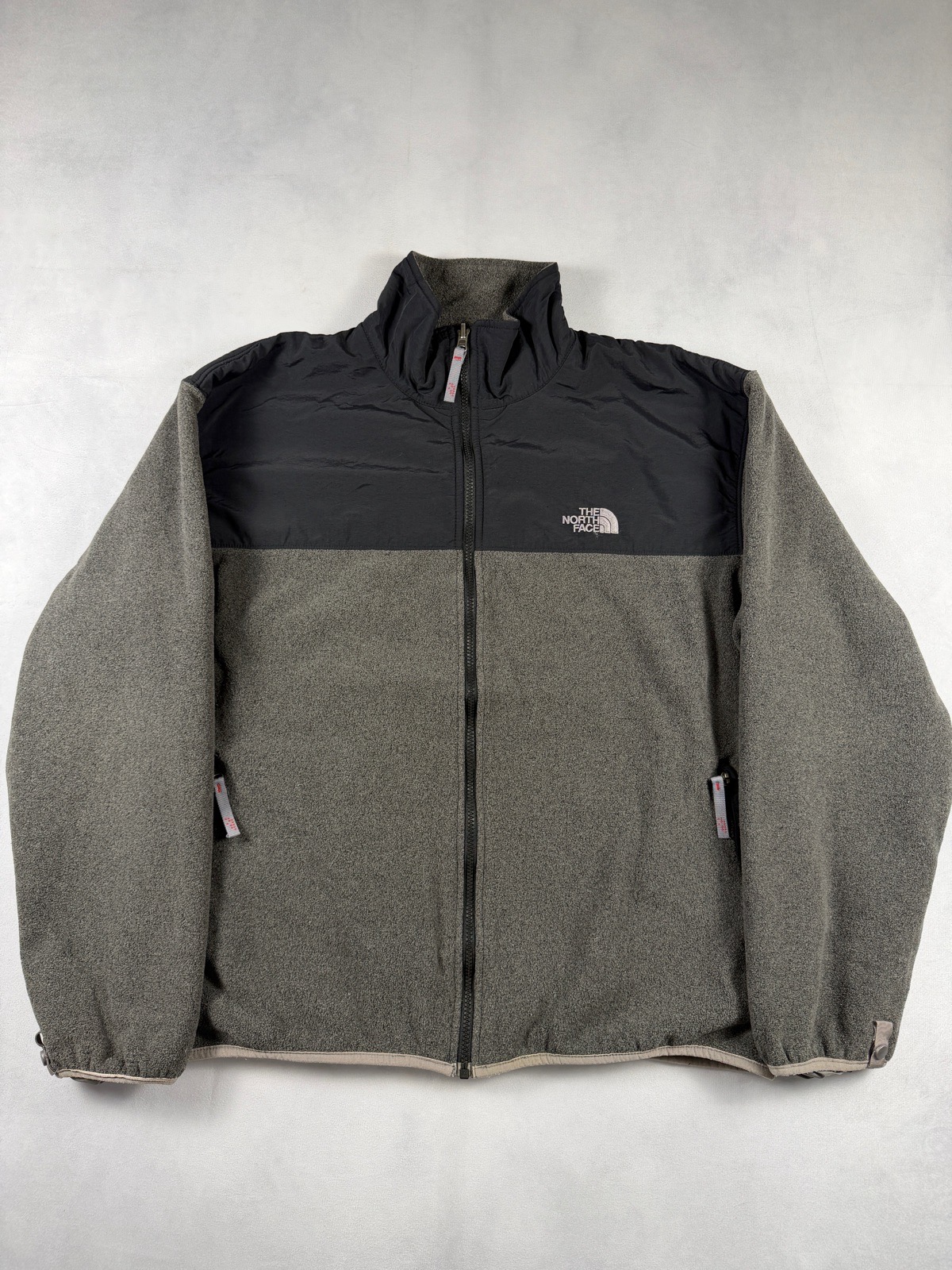 The North Face Grey Full Zip Fleece Jacket Men’s XL Outdoor Hiking Gorpcore