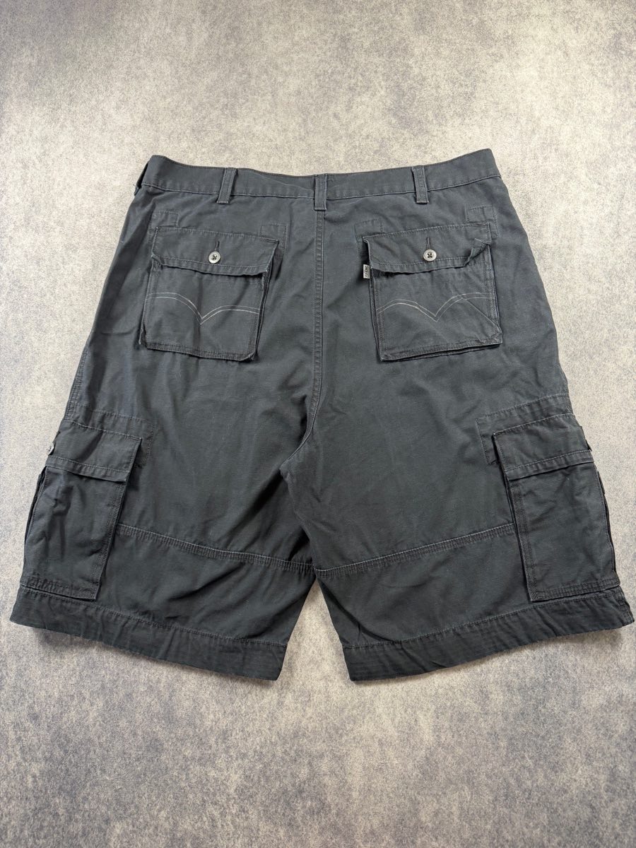 Levi’s Carrier Cargo Shorts Black W42 Utility Workwear Combat