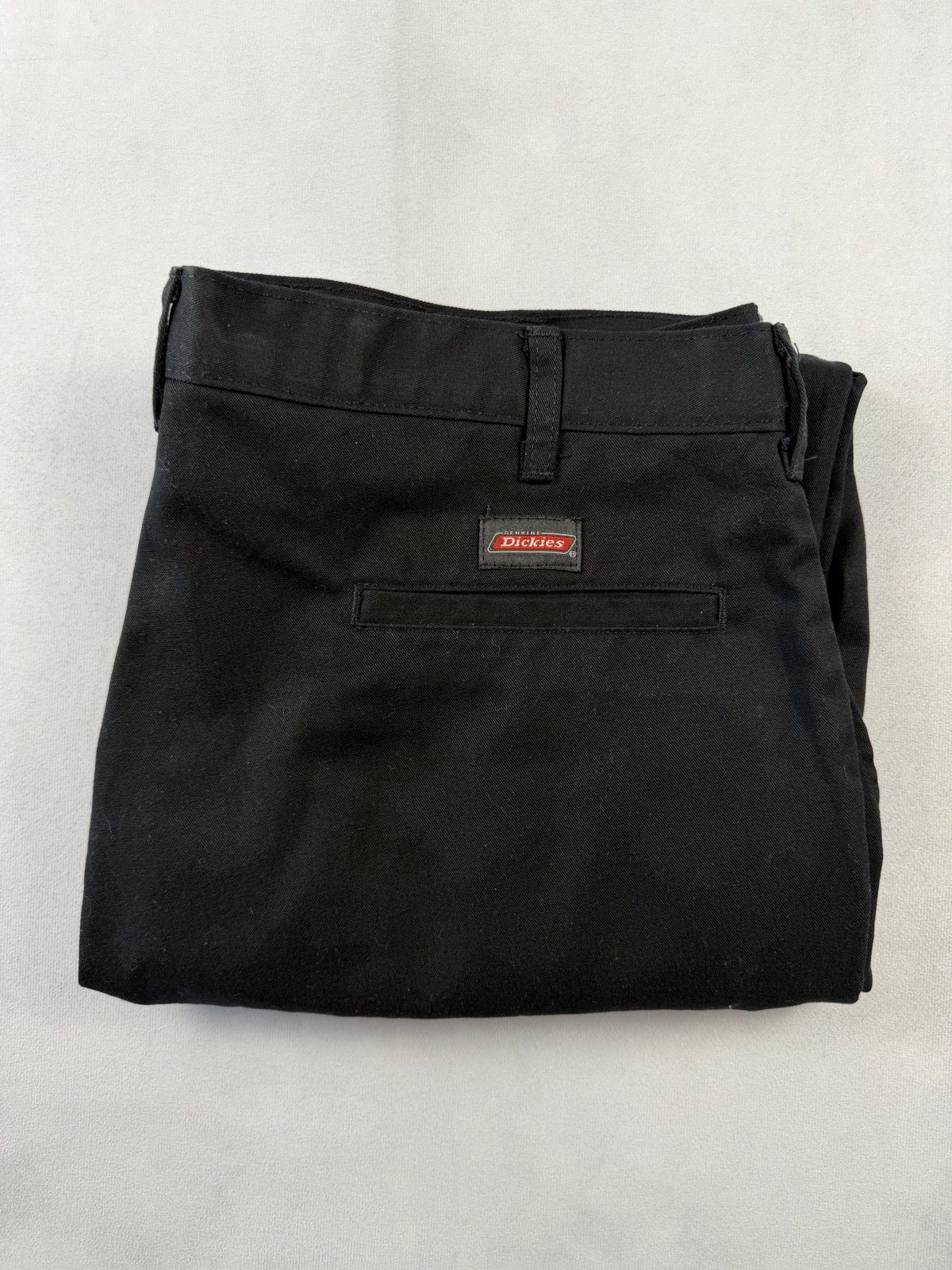 Dickies 874 Style Black Cargo Work Trousers W38 L30 Utility Workwear