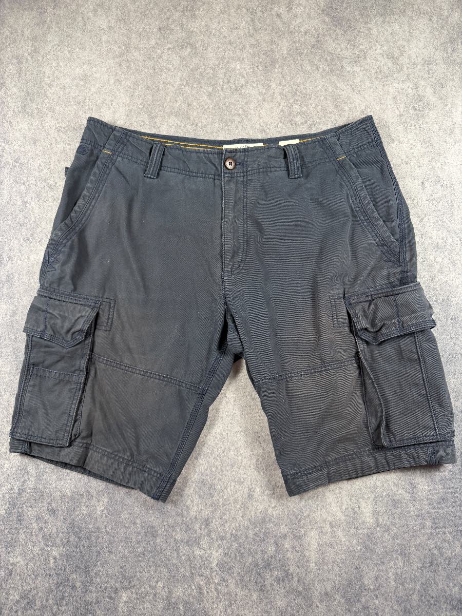 FatFace South Coast Cargo Shorts Navy W38 Utility Military Casual