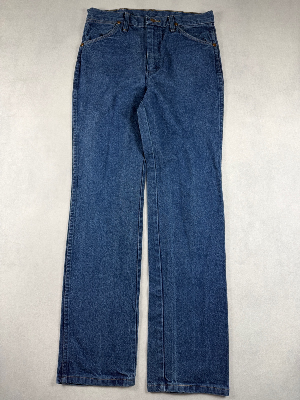 Wrangler Blue Denim Jeans W30 L32 Classic Fit 100% Cotton