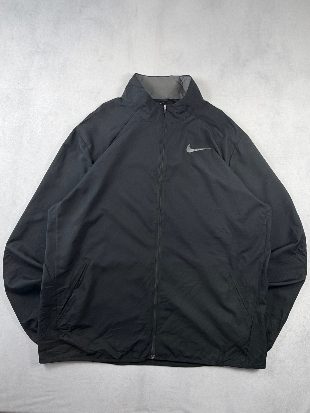 Nike Dri-FIT Lightweight Running Track Jacket Black Size XL