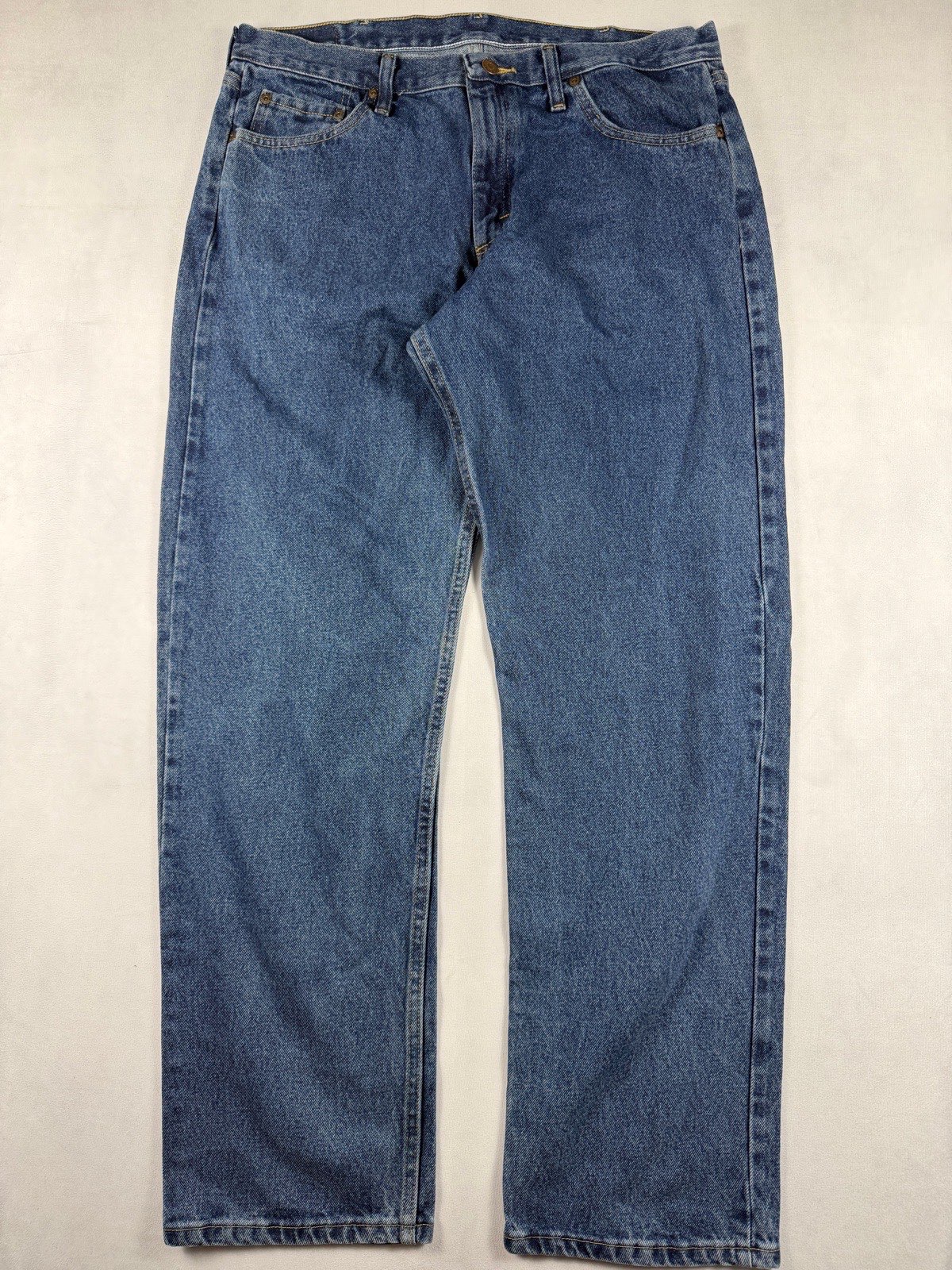 Wrangler Relaxed Fit Jeans Men’s W36 L32 Blue Denim Straight Leg