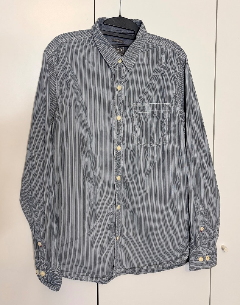 Fat Face men’s stripper shirt long sleeve size M