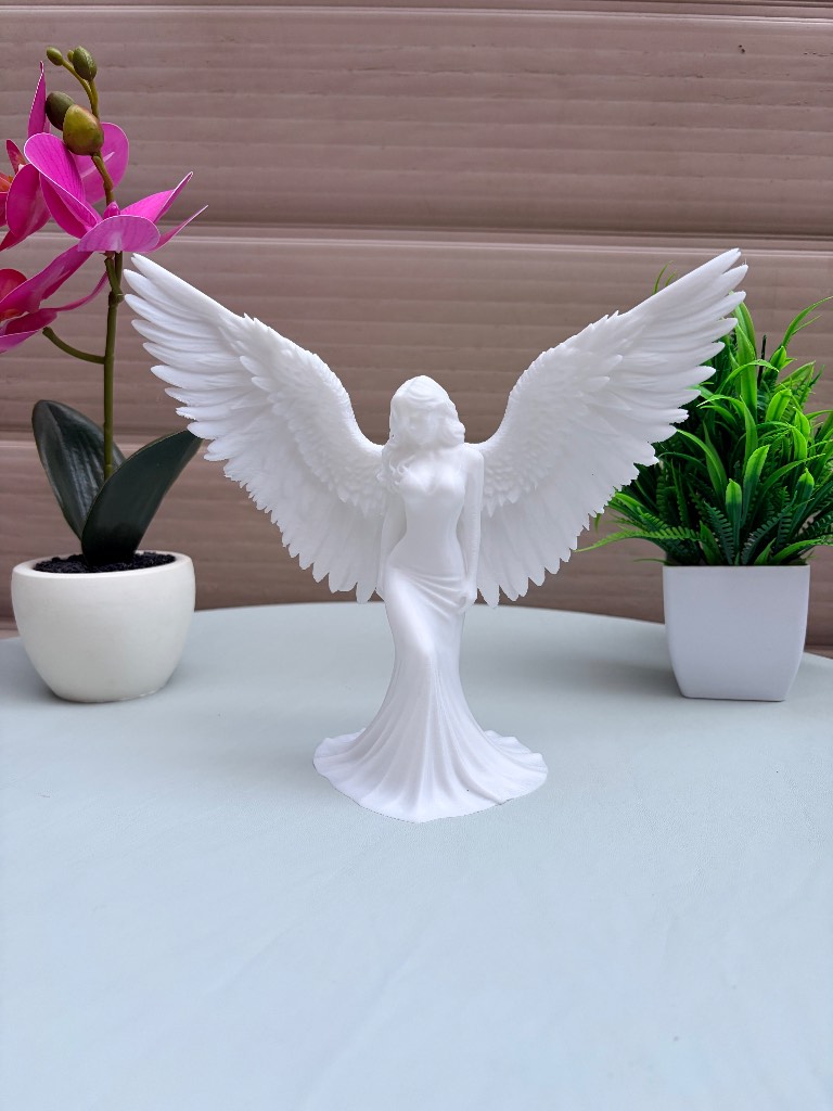 White figure Lady Angel