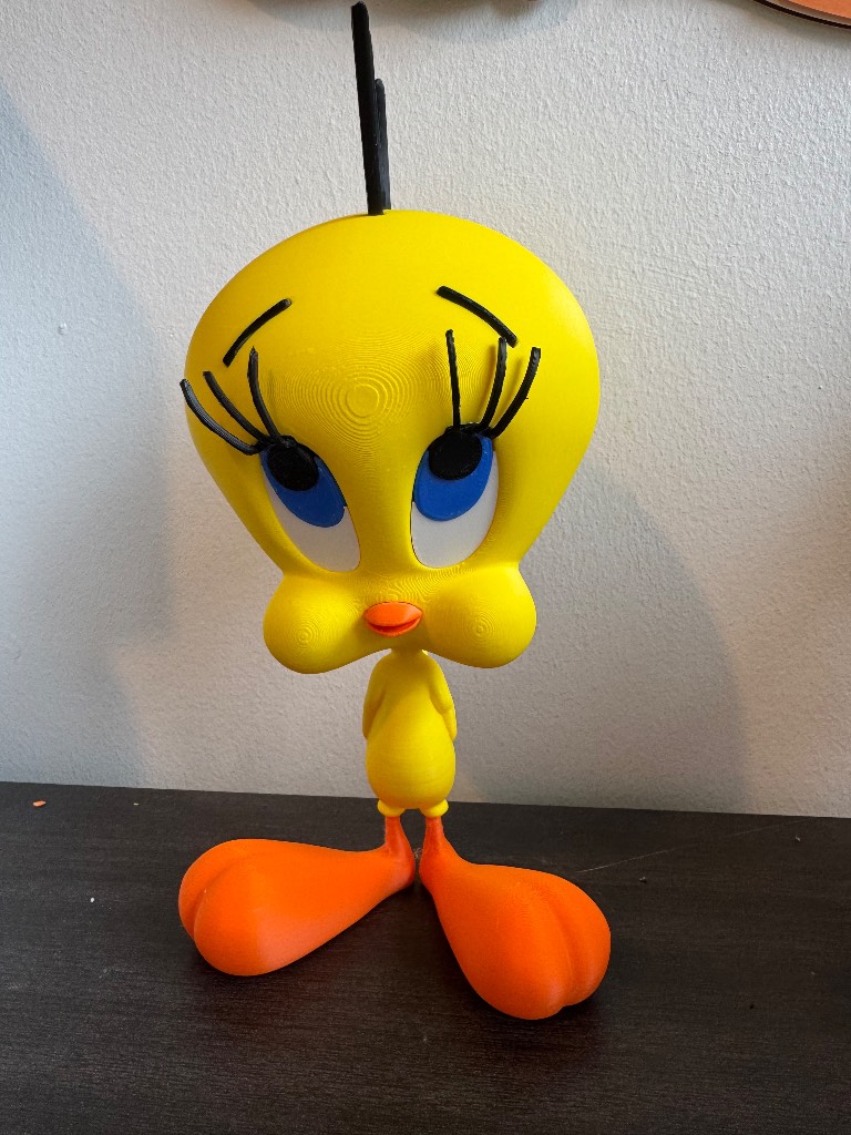 Warner bros looney tunes tweety pie figurine