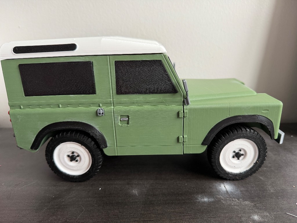 Land Rover defender 3d printed model