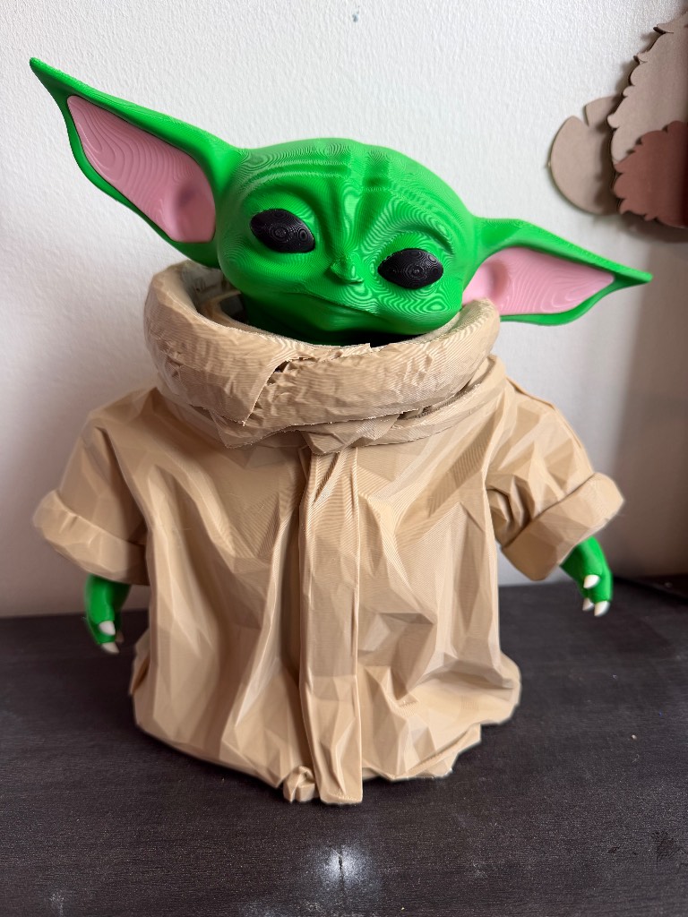 Adorable Disney Yoda grogu figurine