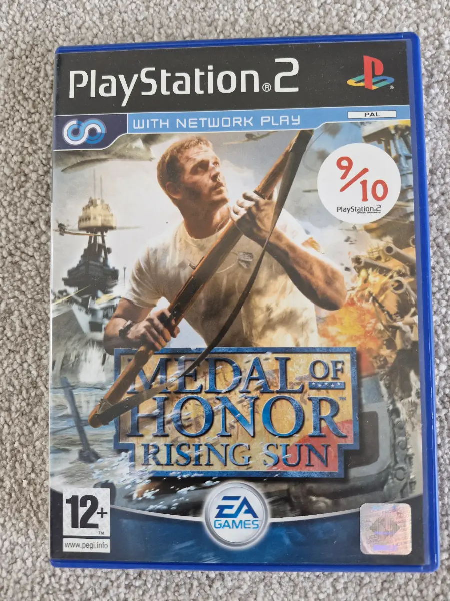 PS2 Medal of Honor Rising Sun Game