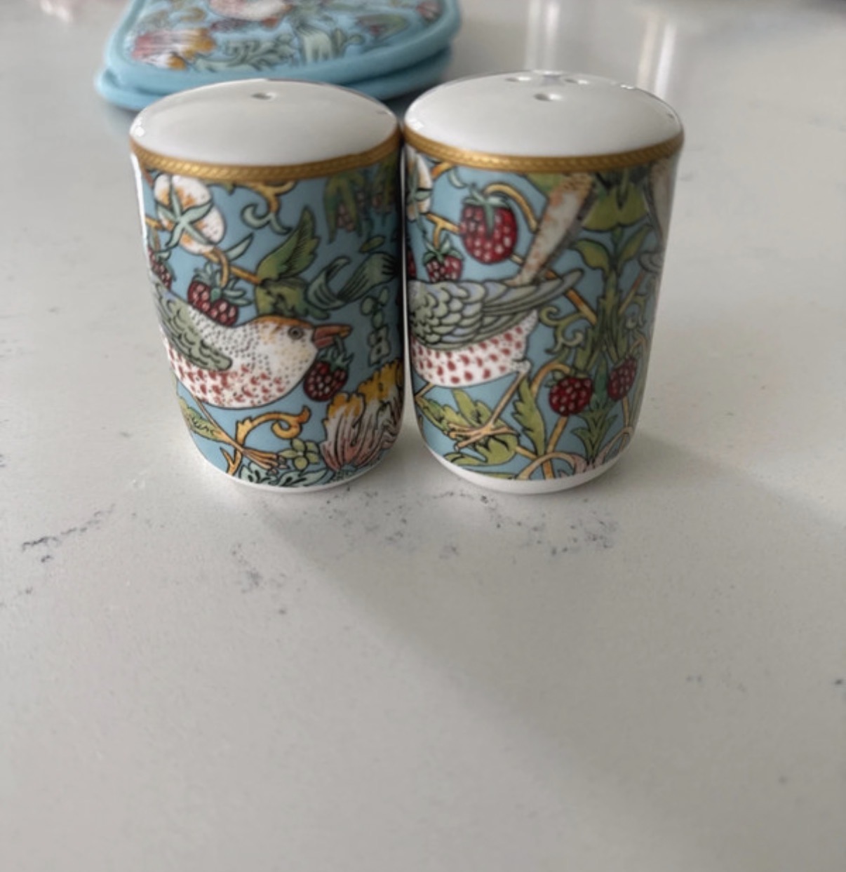 William Morris salt and pepper