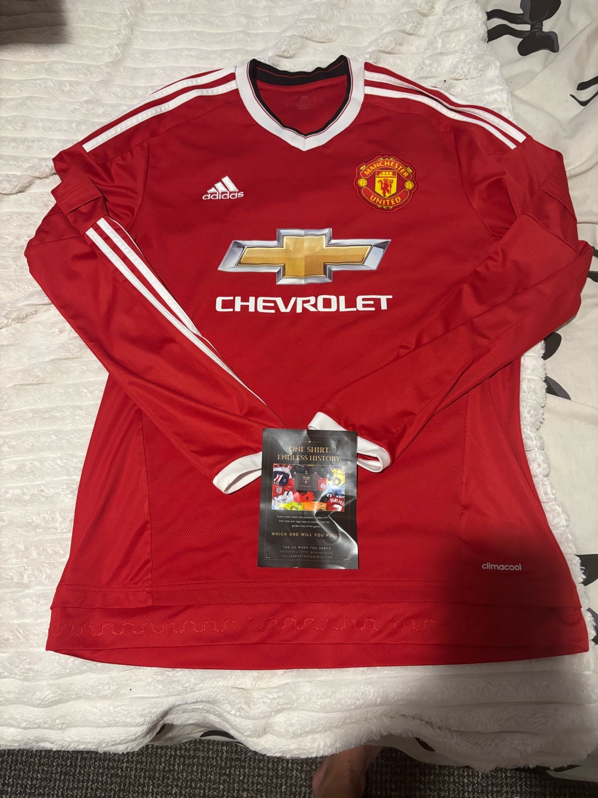 Adidas Manchester United long sleeve top