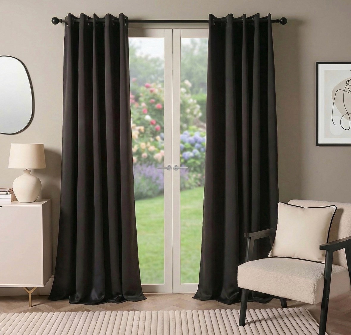 Ohs brand new curtains
