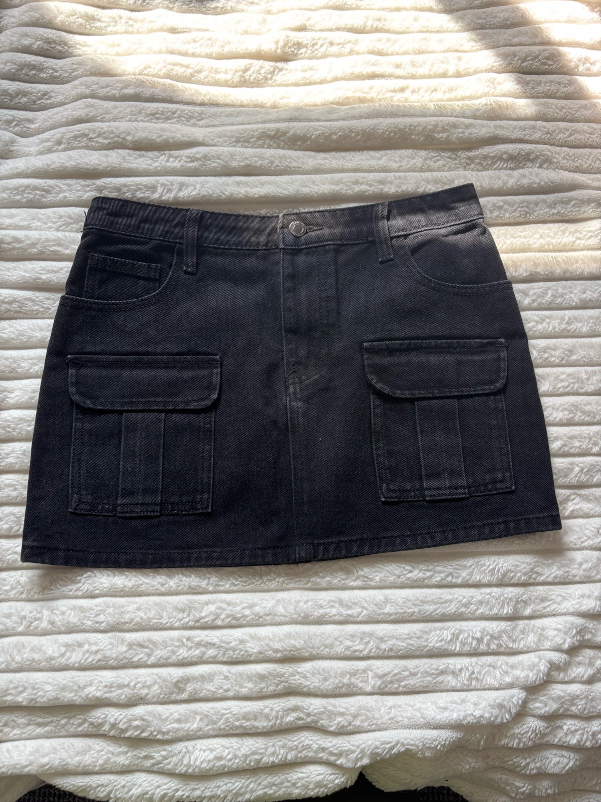 Pretty little thing denim mini skirt