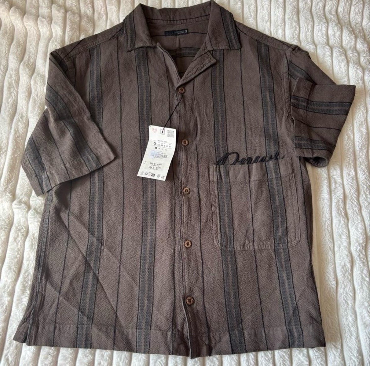 Zara men’s short sleeve shirt