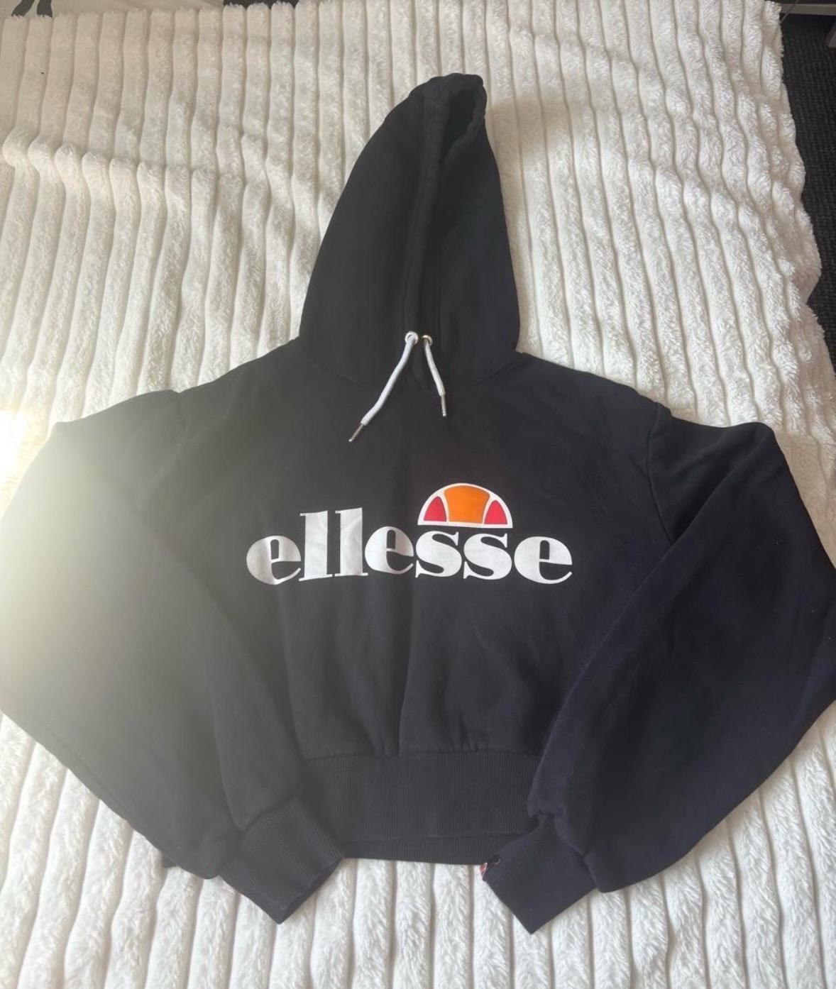 Ellesse ladies small cropped hoodie