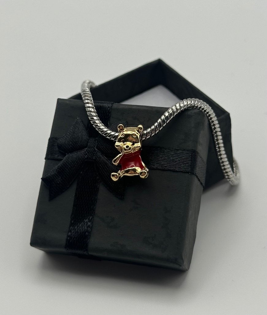 Disney Winnie The Pooh Bear Bracelet Charm