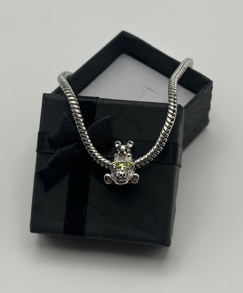 Disney Winnie The Pooh Hunny Bear Bracelet Charm