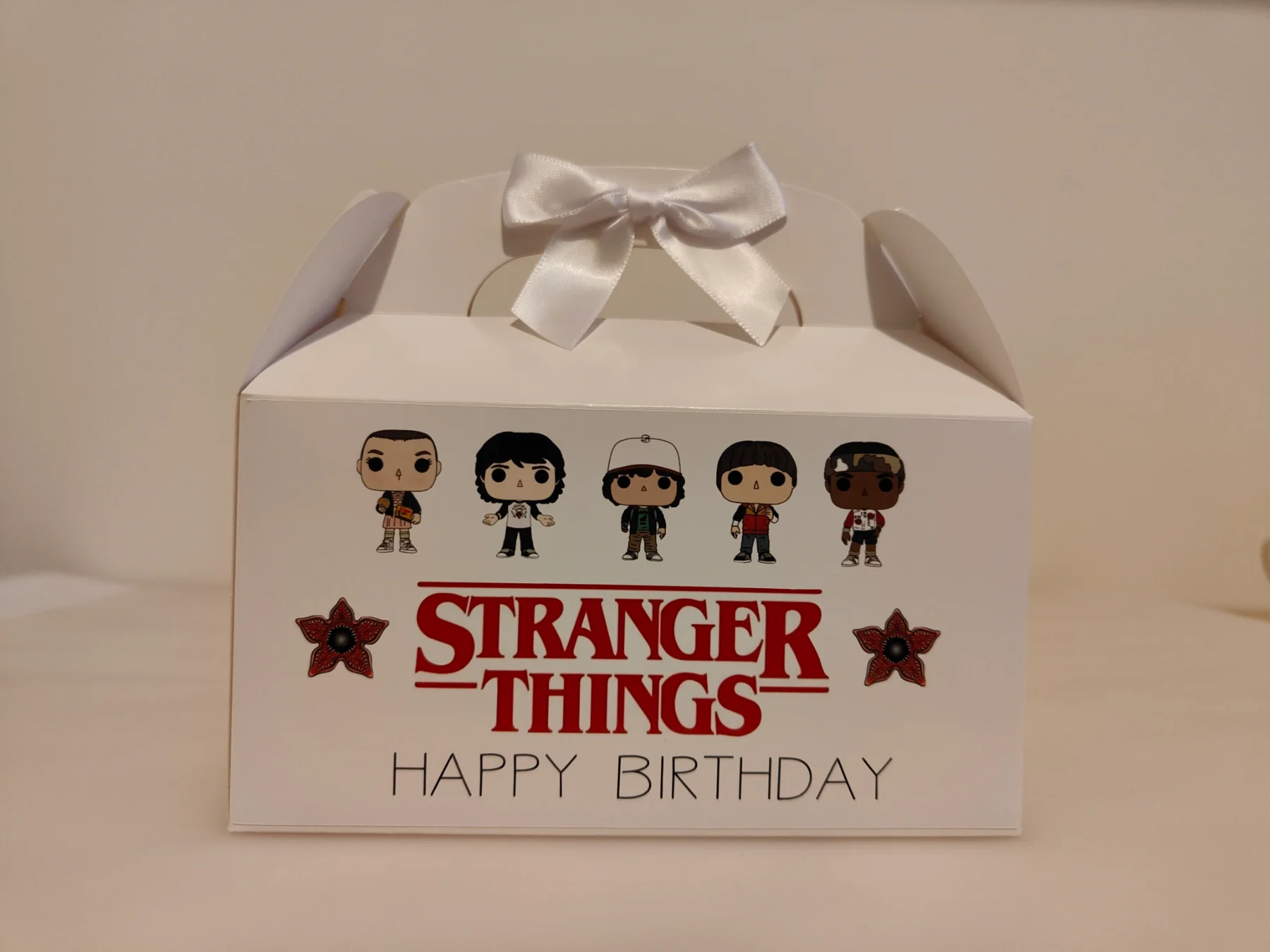 Birthday gift box stranger things