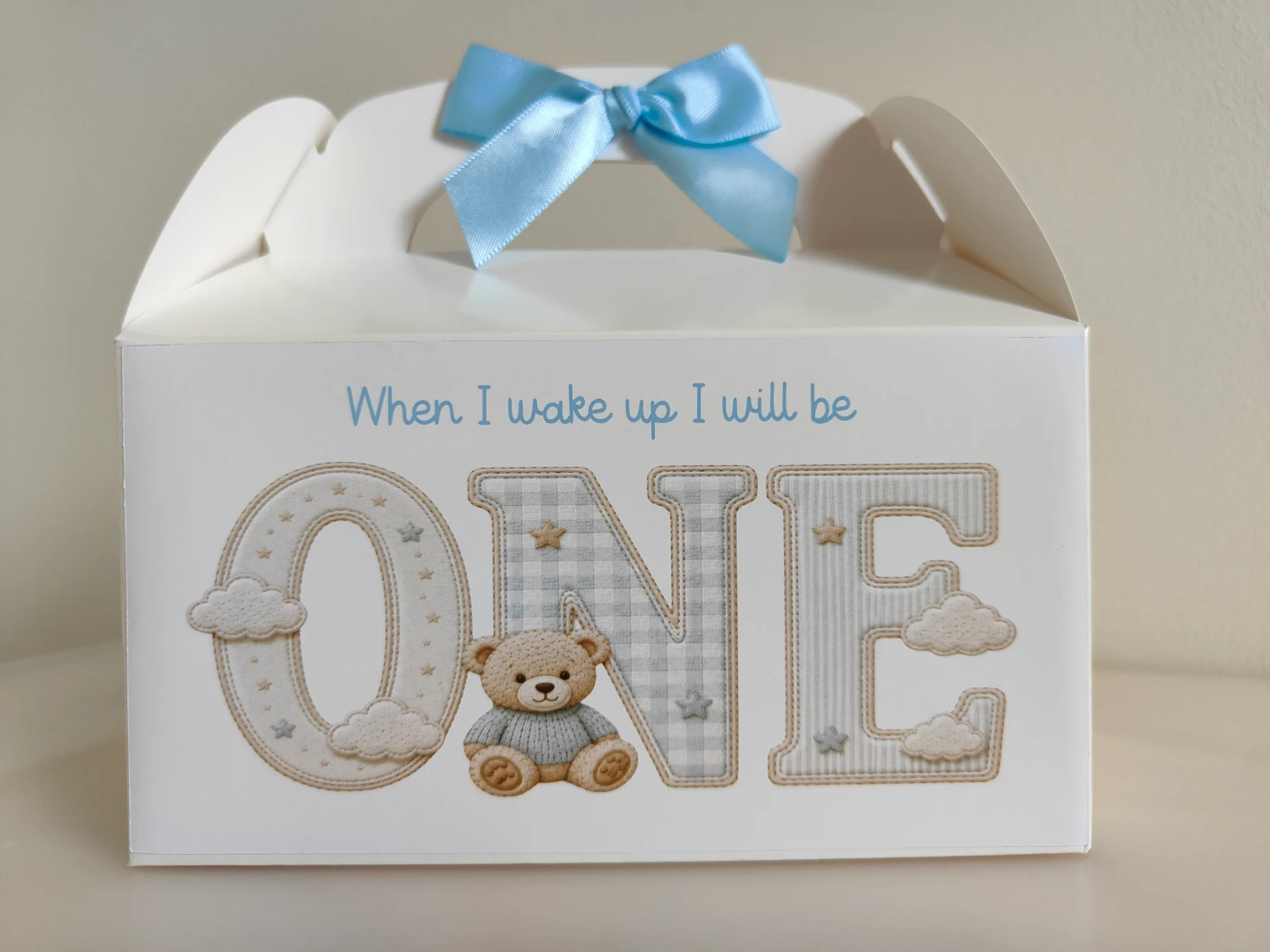 Birthday gift box bluey bear