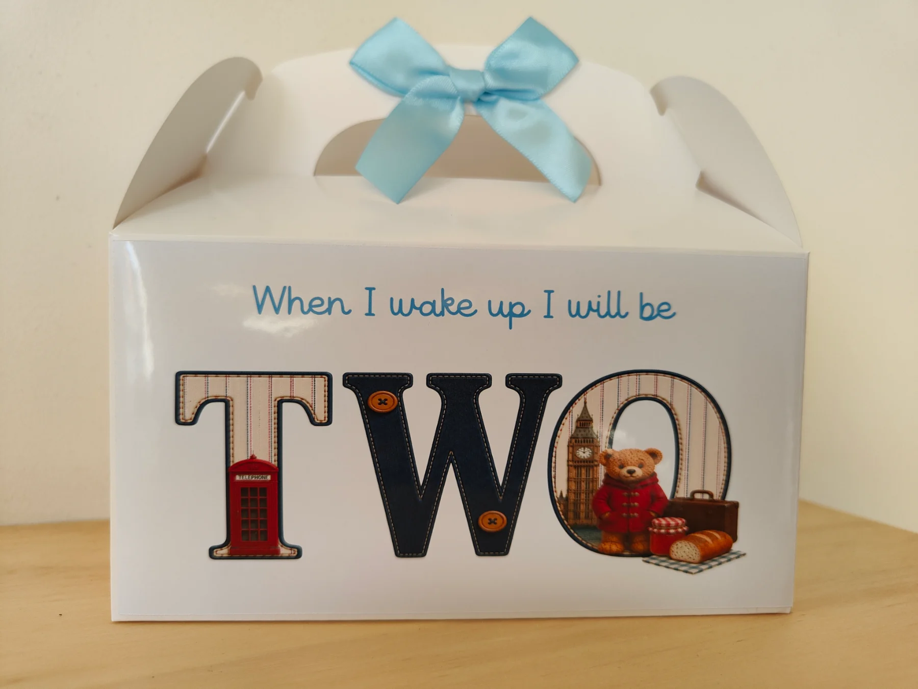 Birthday gift box Paddington Bear