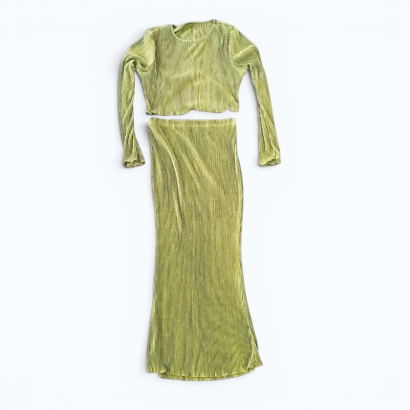 Green Co Ord Set UK 14 16 Festival Ibiza Holiday Outfit