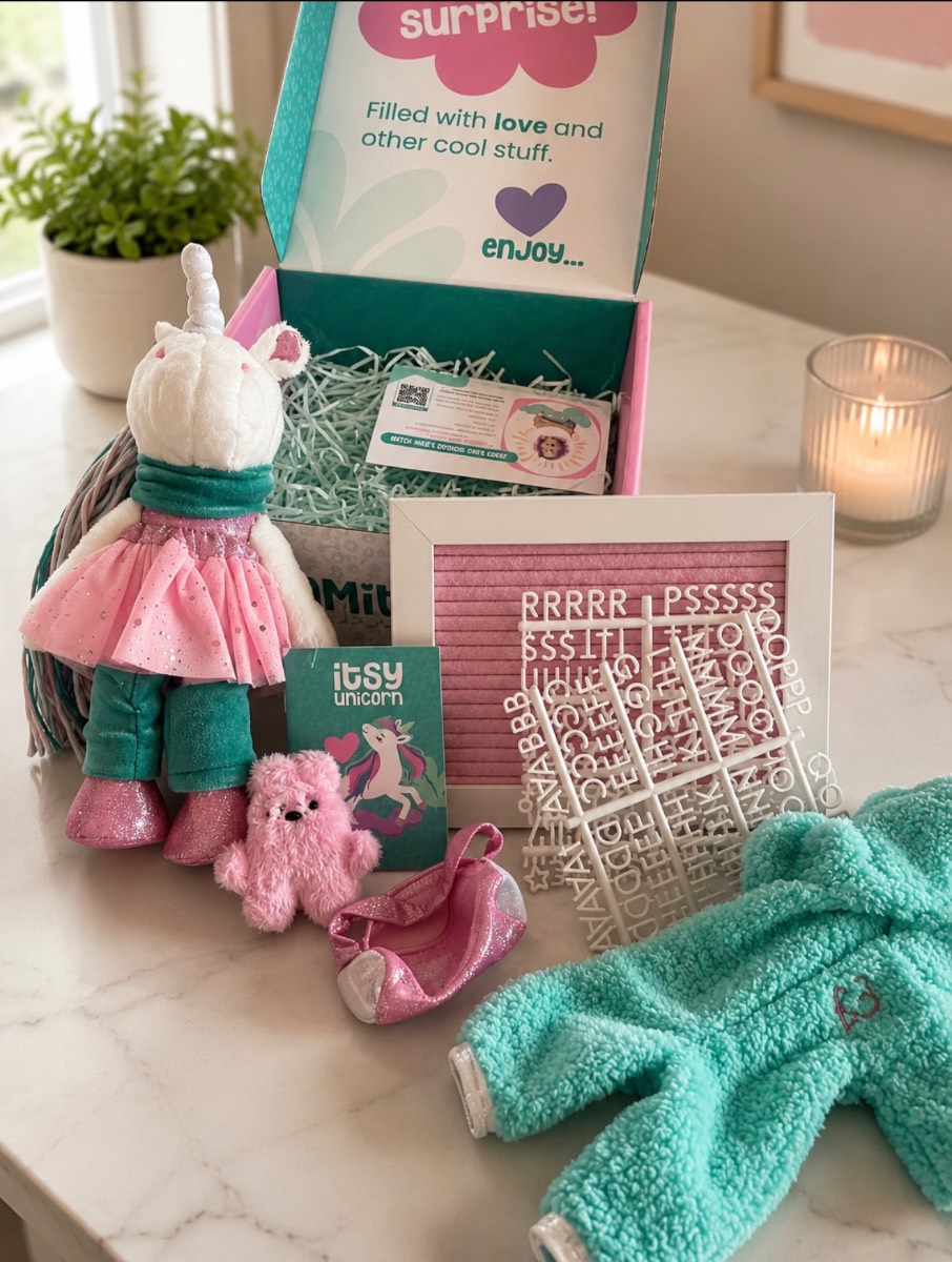 New & Boxed Itsy The Unicorn