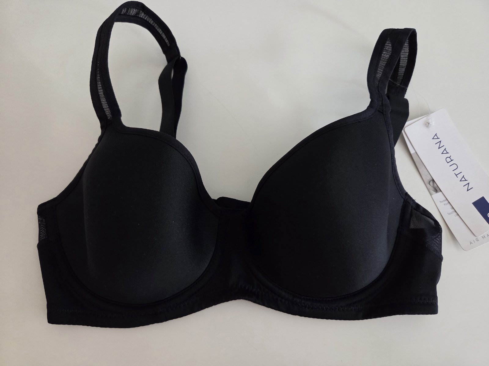 New Naturana black Air Magic spacer bra size 32C