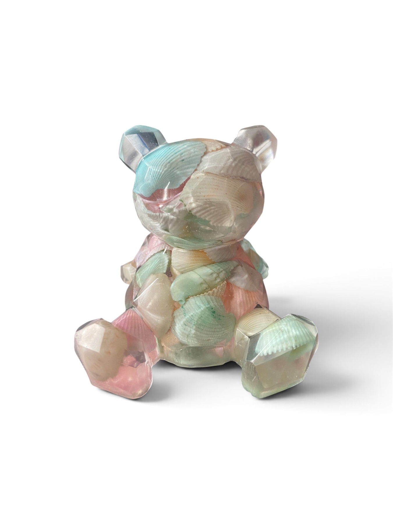 🐚 SEA SHELL RESIN BEAR PHONE STAND/ ORNAMENT 🐚
