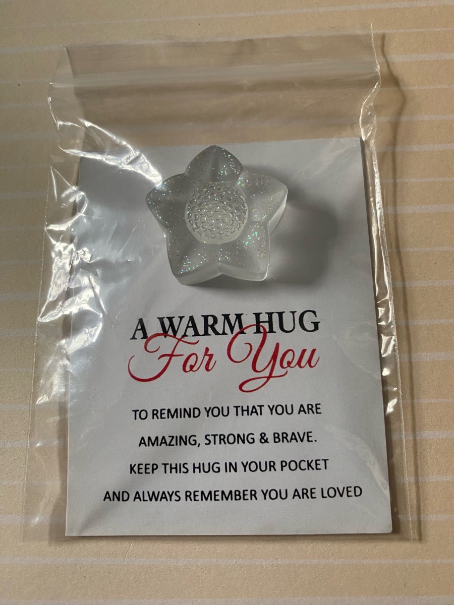 Flower pocket hug