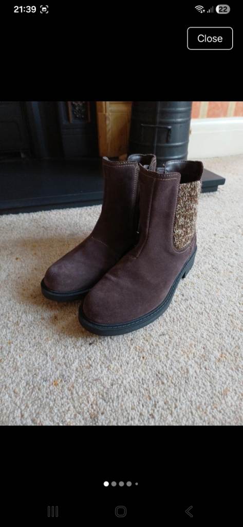 Clarks opal sky boots 5d