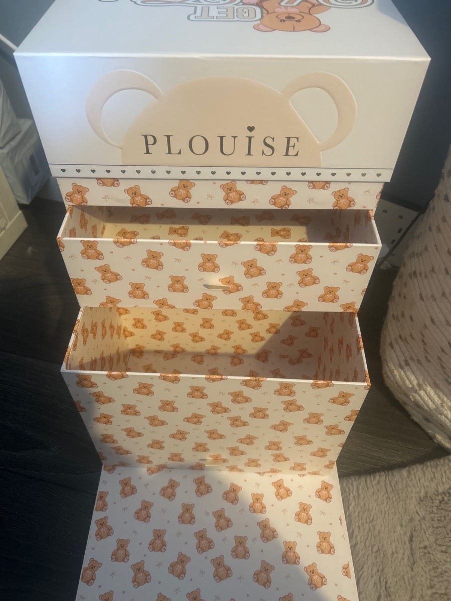 Empty Plouise Teddy PR box