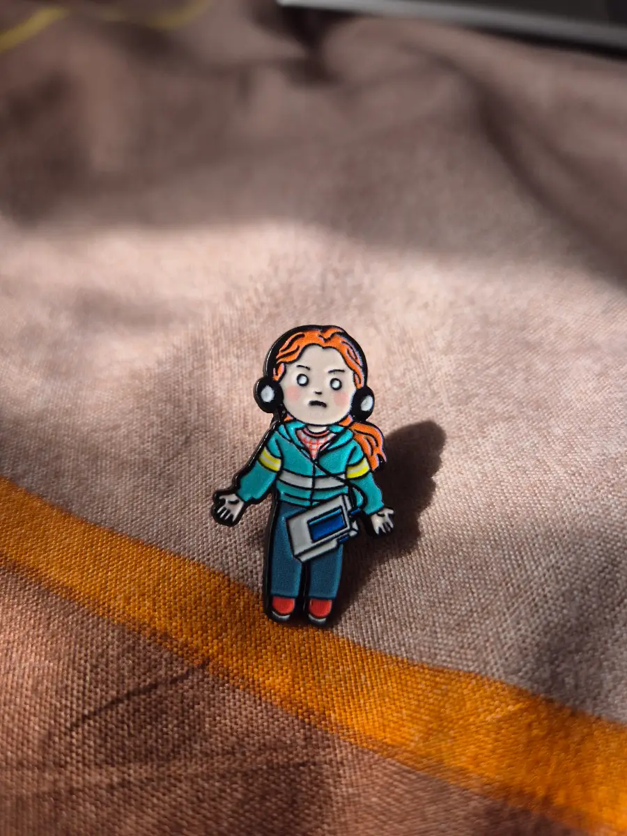 Stranger Things Max Mayfield Enamel Pin Badge