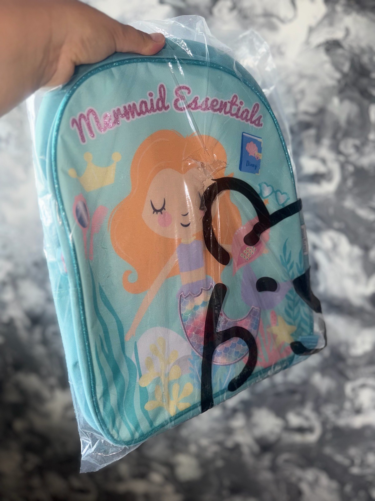 Childrens mermaid backpack