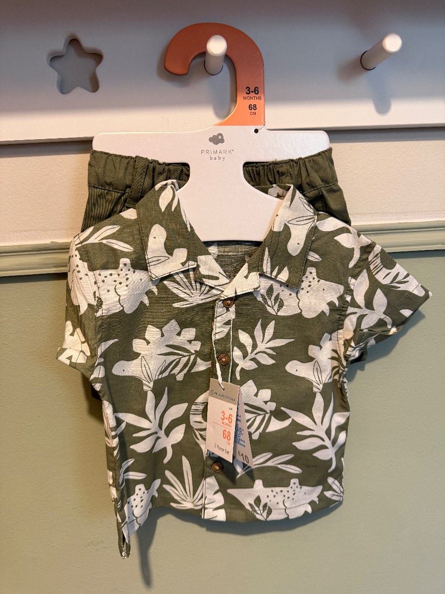 Baby boy shirt & shorts