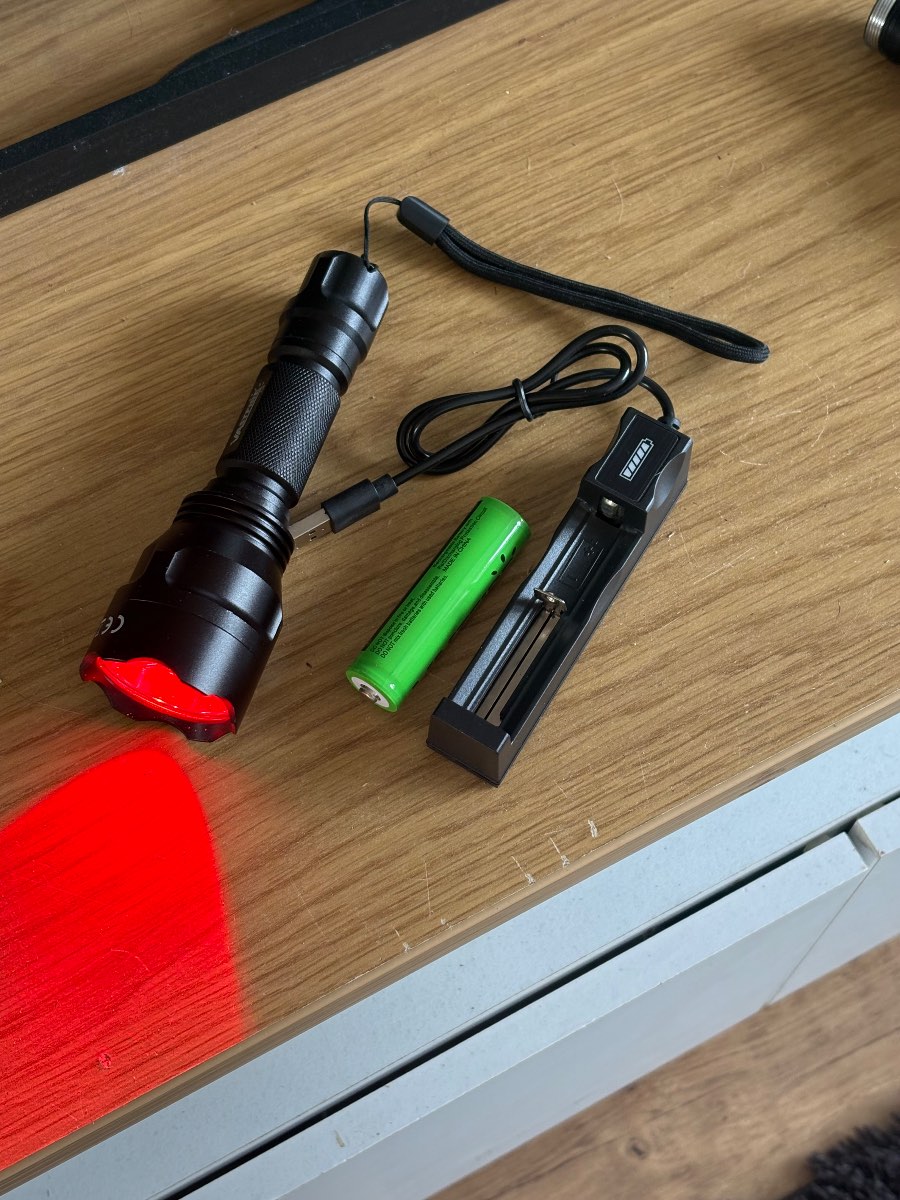 Tufty torch bird scarer