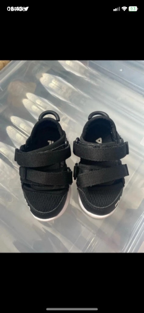 Baby boys Fila sandals