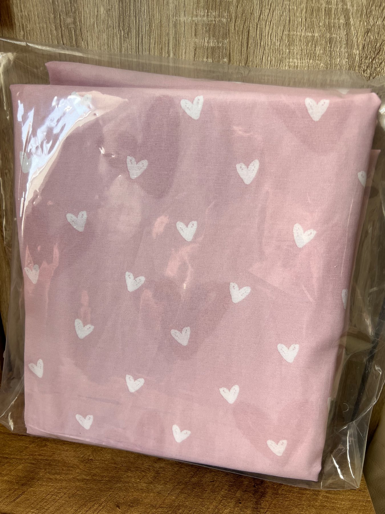 Pink Heart Reversible Bedset Single Size Next