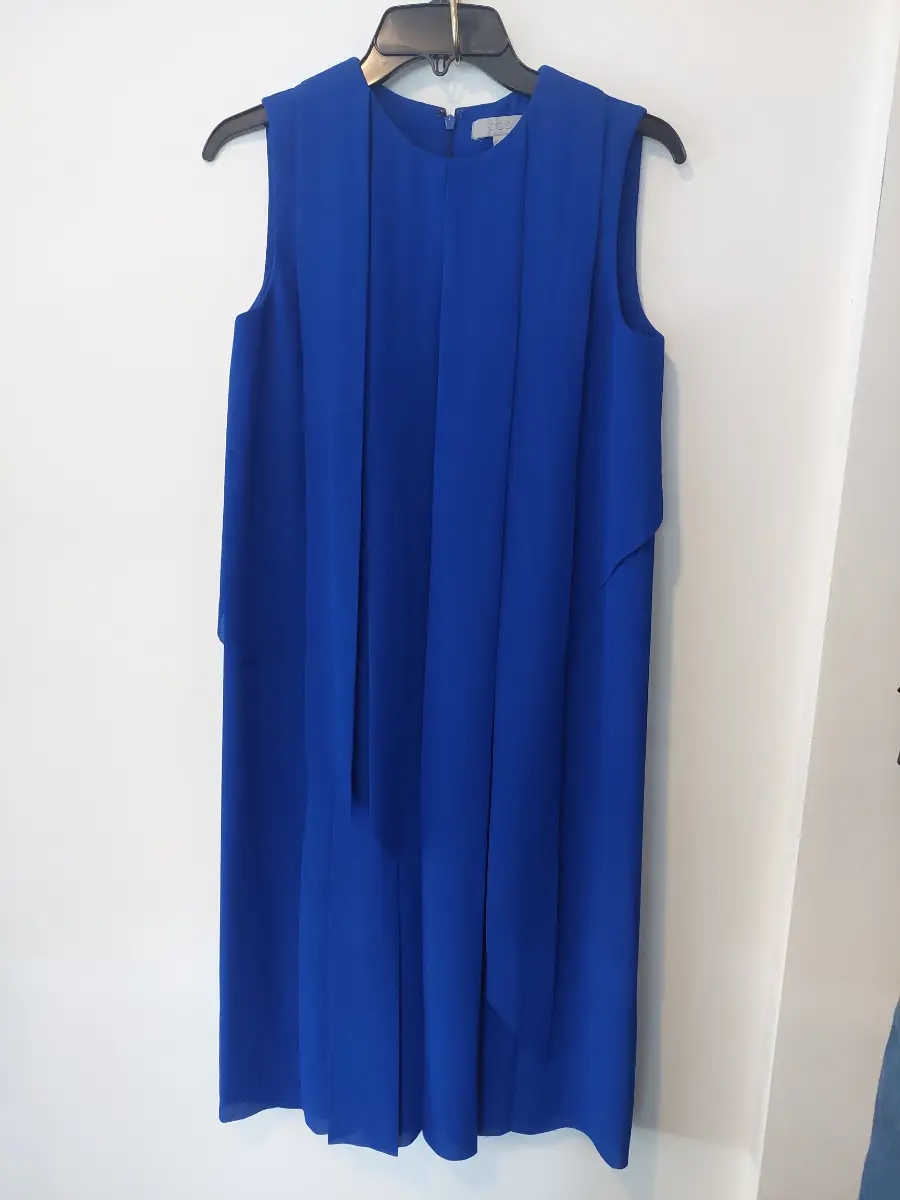 COS Electric Blue Sleeveless Dress EUR 34