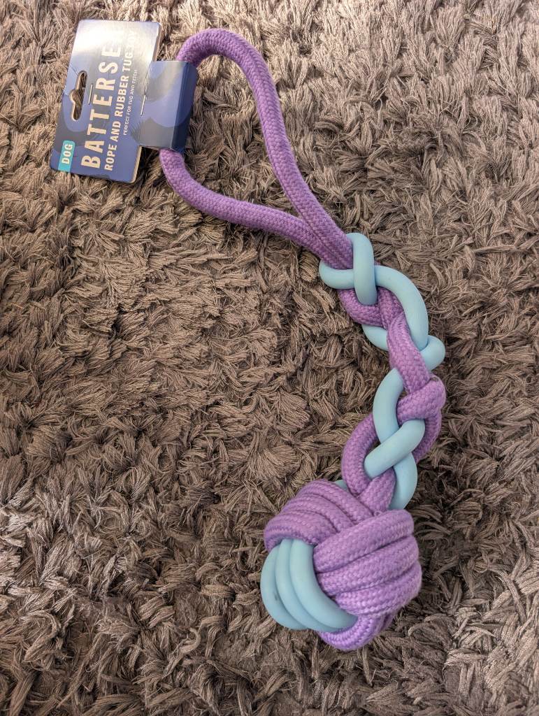 Battersea Rope & Rubber Dog Toy
