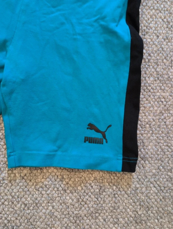 Puma bright blue running / cycling shorts — UK 12-14