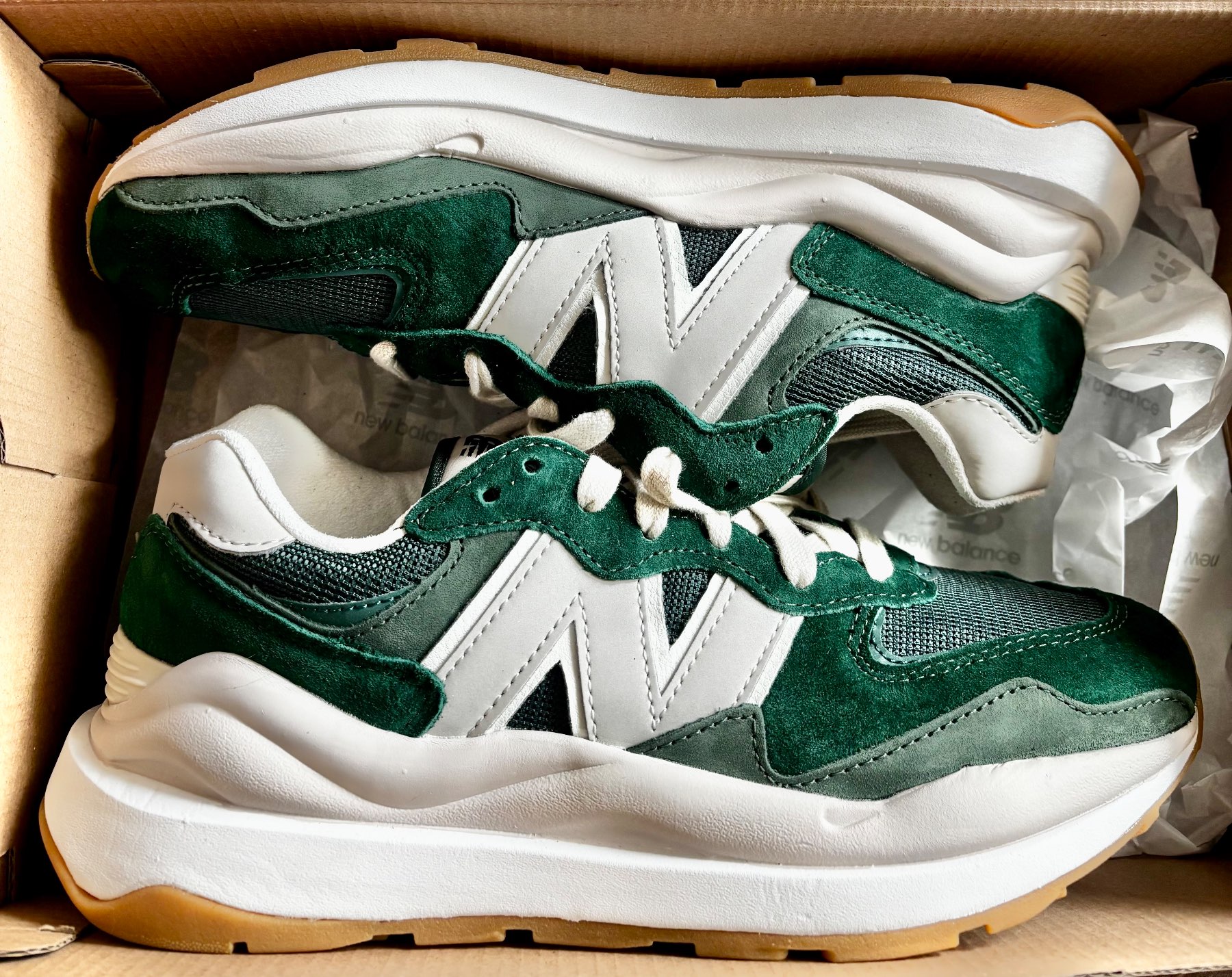 New Balance 57/40 Night Watch Green | Size Uk 6.5