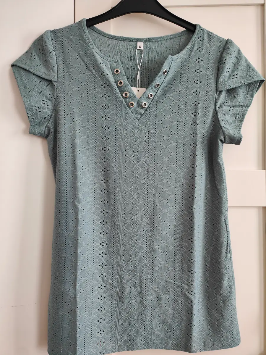 Sage green ladies t shirt size small