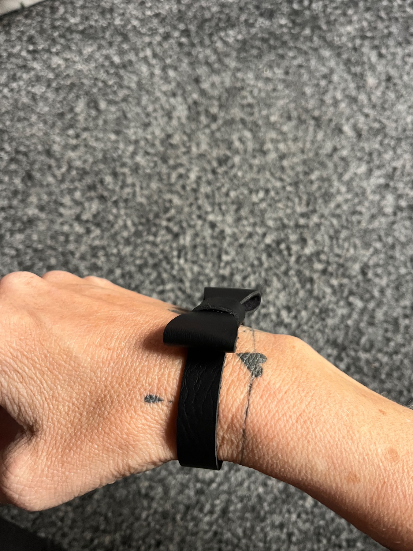 Gothic wrist strap emo bracelet baddie grunge punk bow