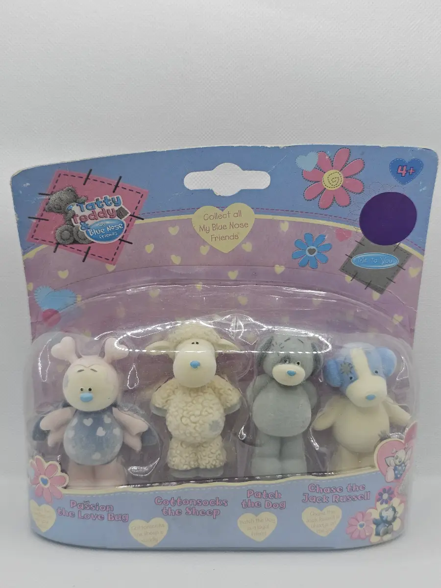 Tatty Teddy & blue nose friends