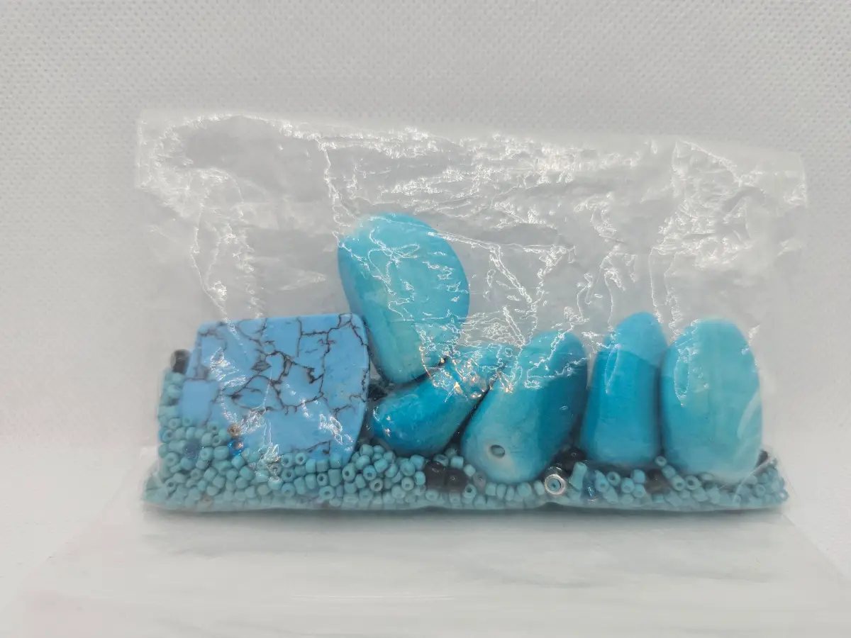 Turquoise beads