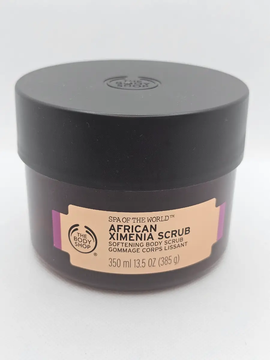 NEW The Body Shop African Ximenia Scrub 385g 350ml Body Scrub Spa Of The World